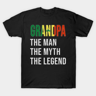 Grand Father Senegalese Grandpa The Man The Myth The Legend - Gift for Senegalese Dad With Roots From  Senegal T-Shirt